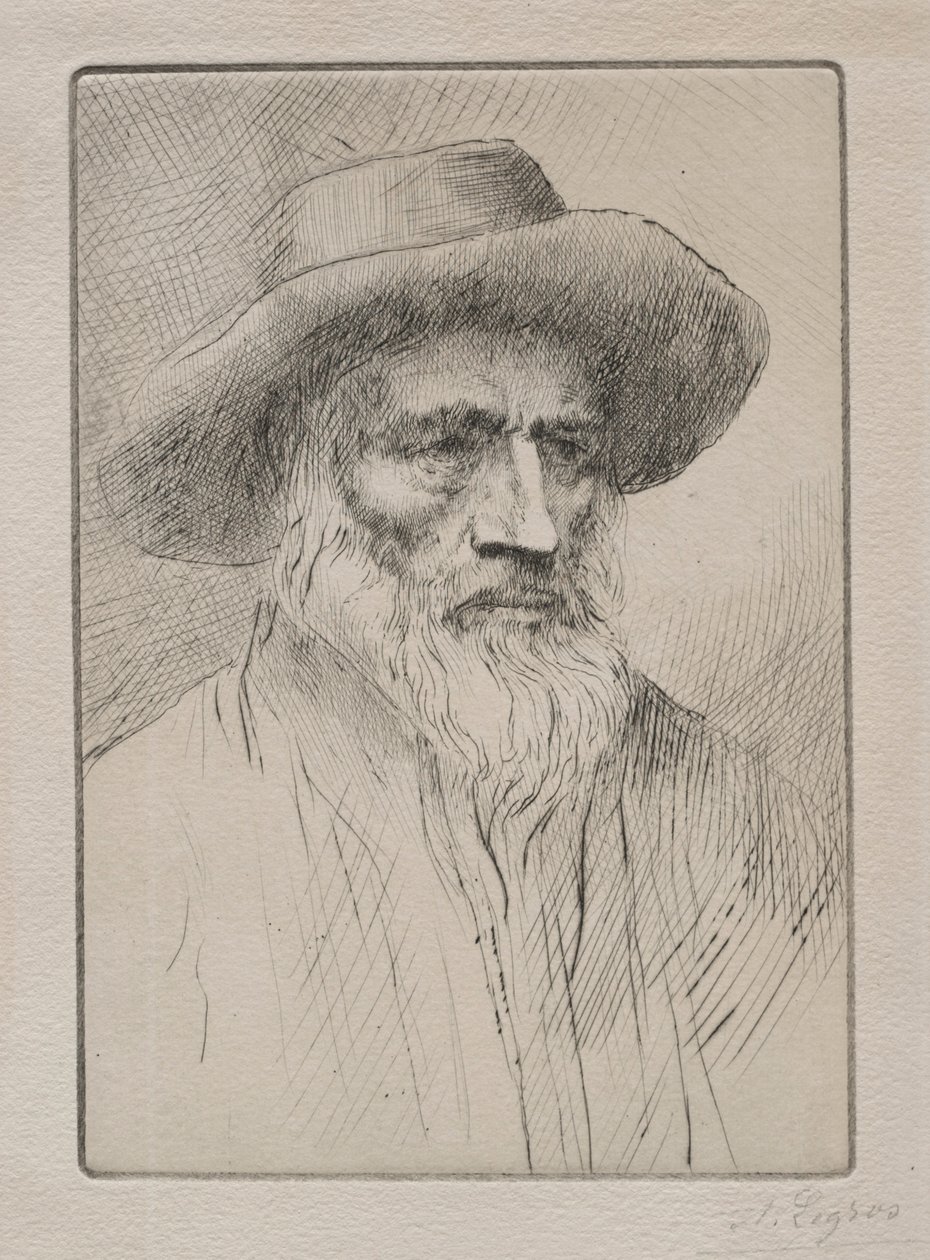 Bonde fra Vogesene. av Alphonse Legros
