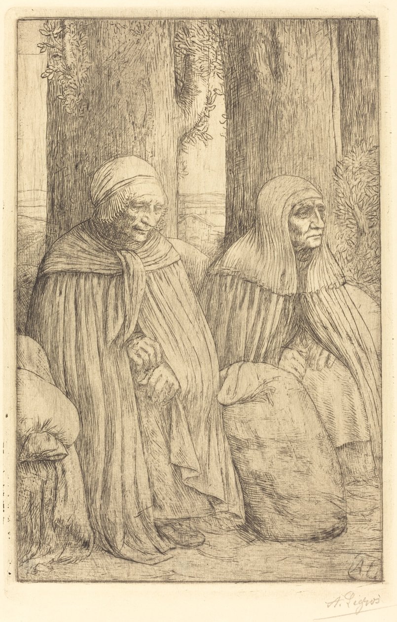Bonde (bonde) av Alphonse Legros