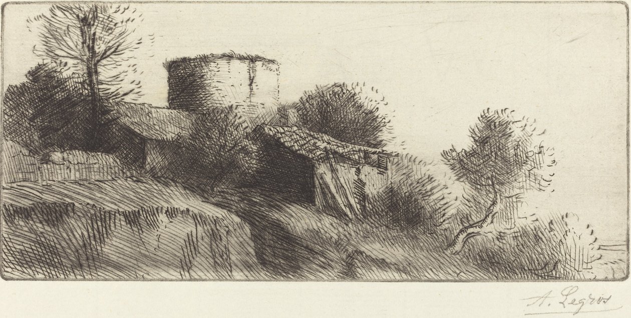Duetårnet av Alphonse Legros