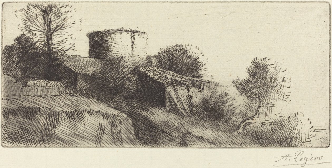 Duetårn Duetårnet. av Alphonse Legros