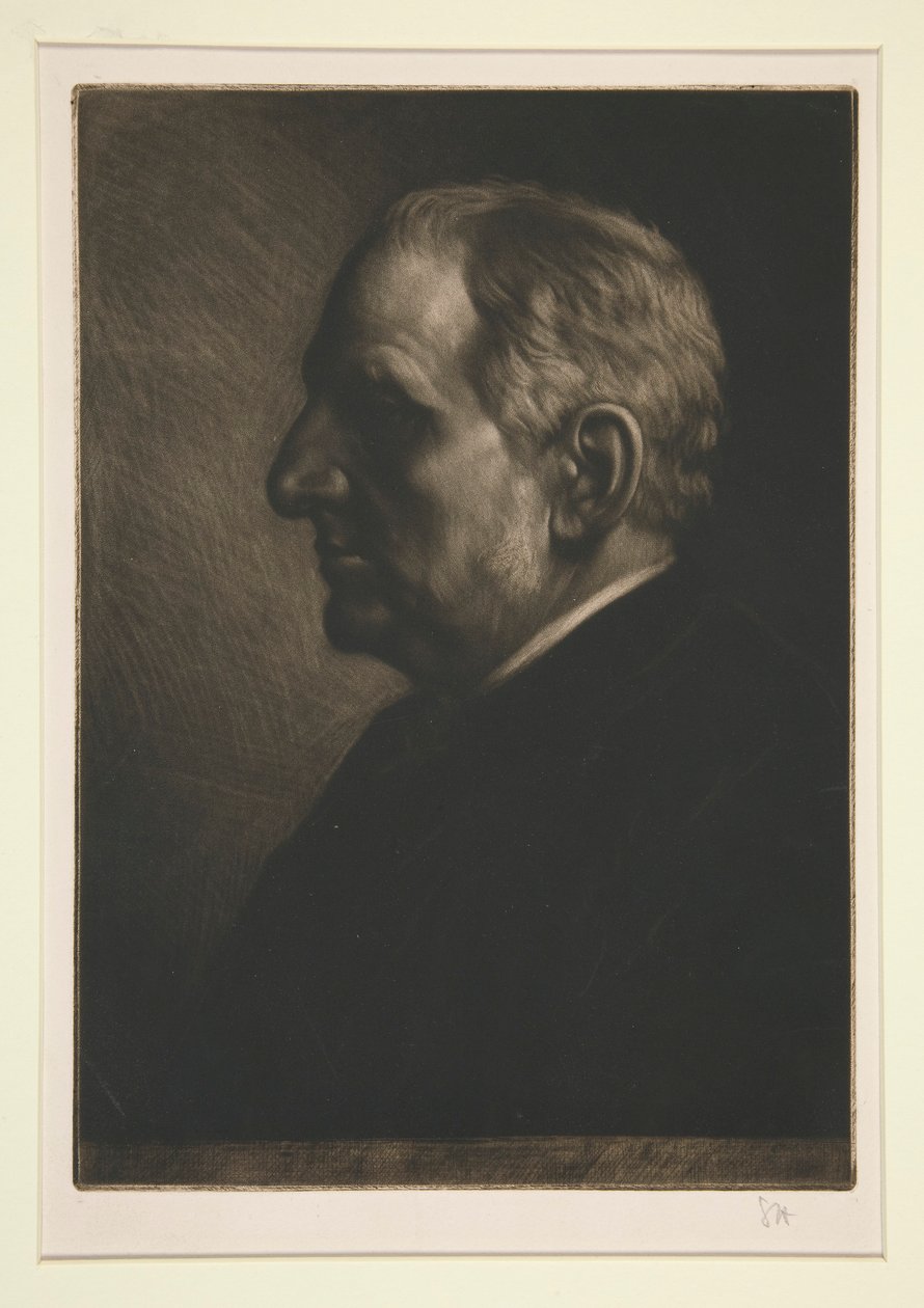 Portrett av Seymour Haden av Alphonse Legros