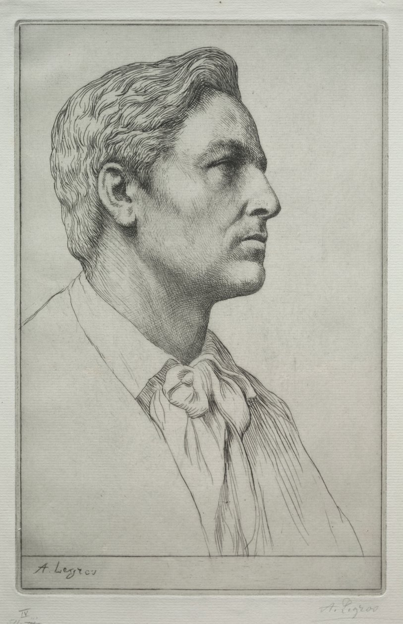 Portrett av Sir Charles Holroyd av Alphonse Legros