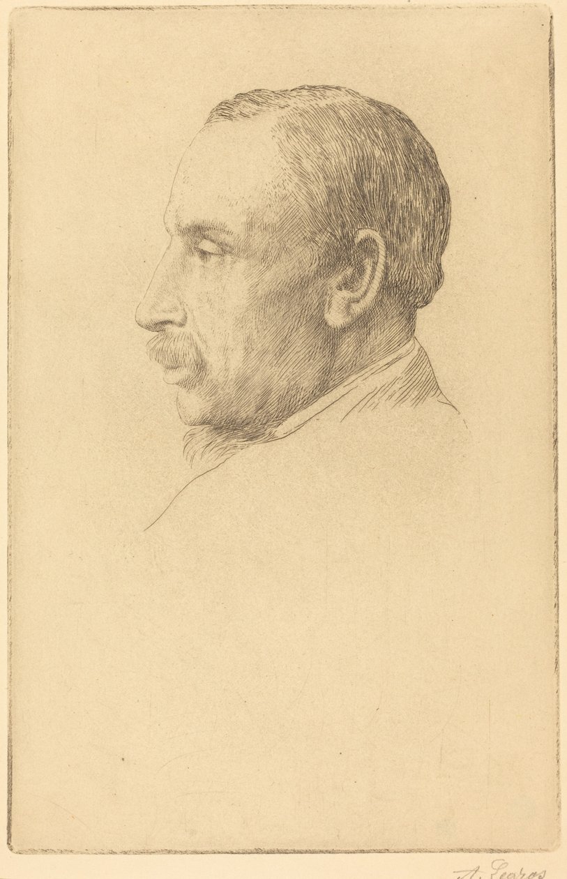 Professor W. Cawthorne Unwin av Alphonse Legros