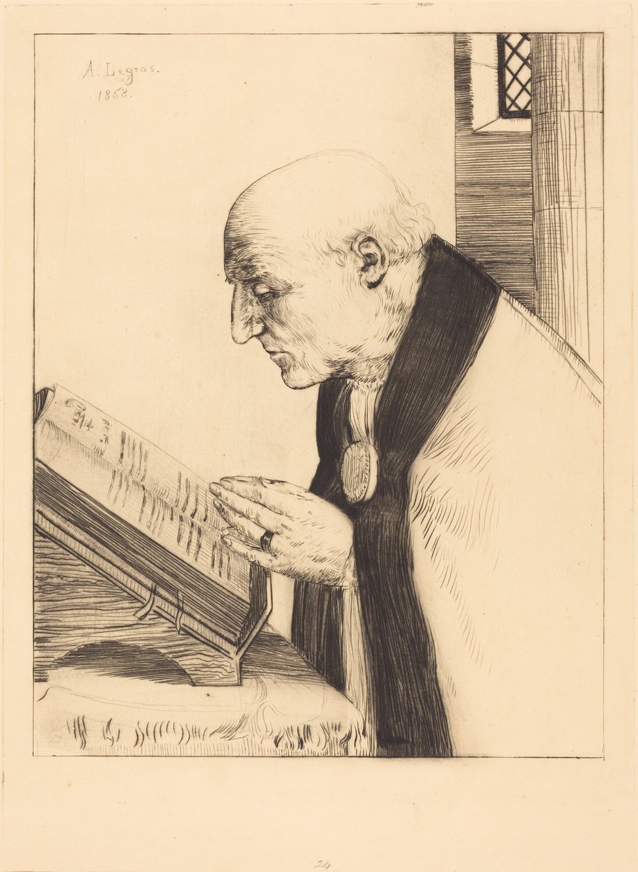 Lesning av dagens gudstjeneste (La lecture de l