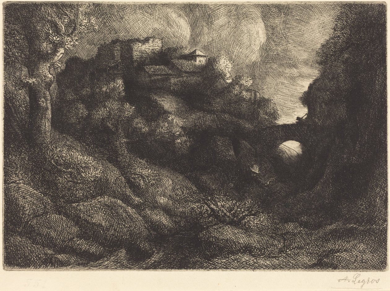 Erindring om Italia av Alphonse Legros