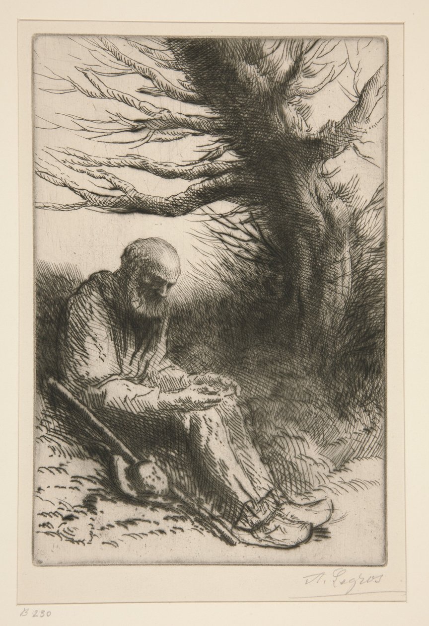 Den reisendes hvile av Alphonse Legros