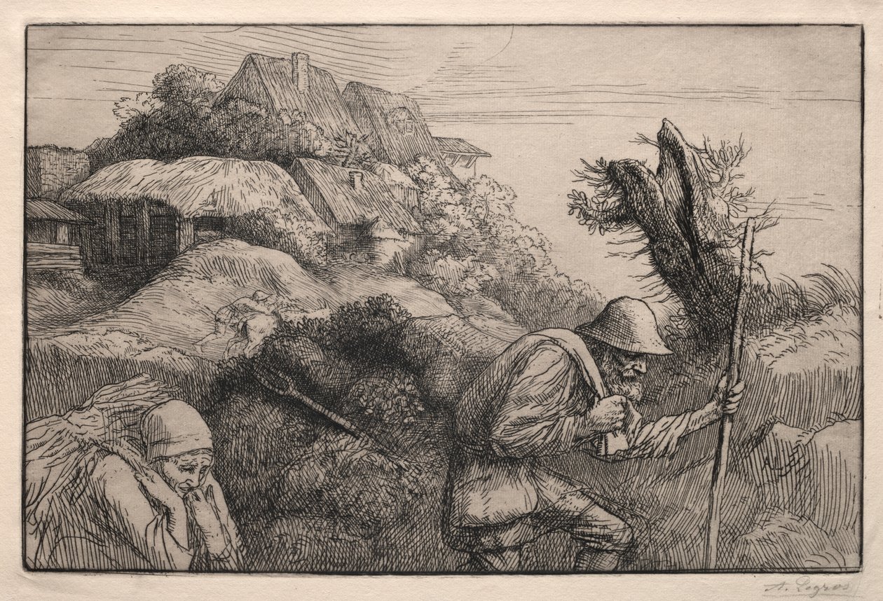 Tilbake fra skogen av Alphonse Legros