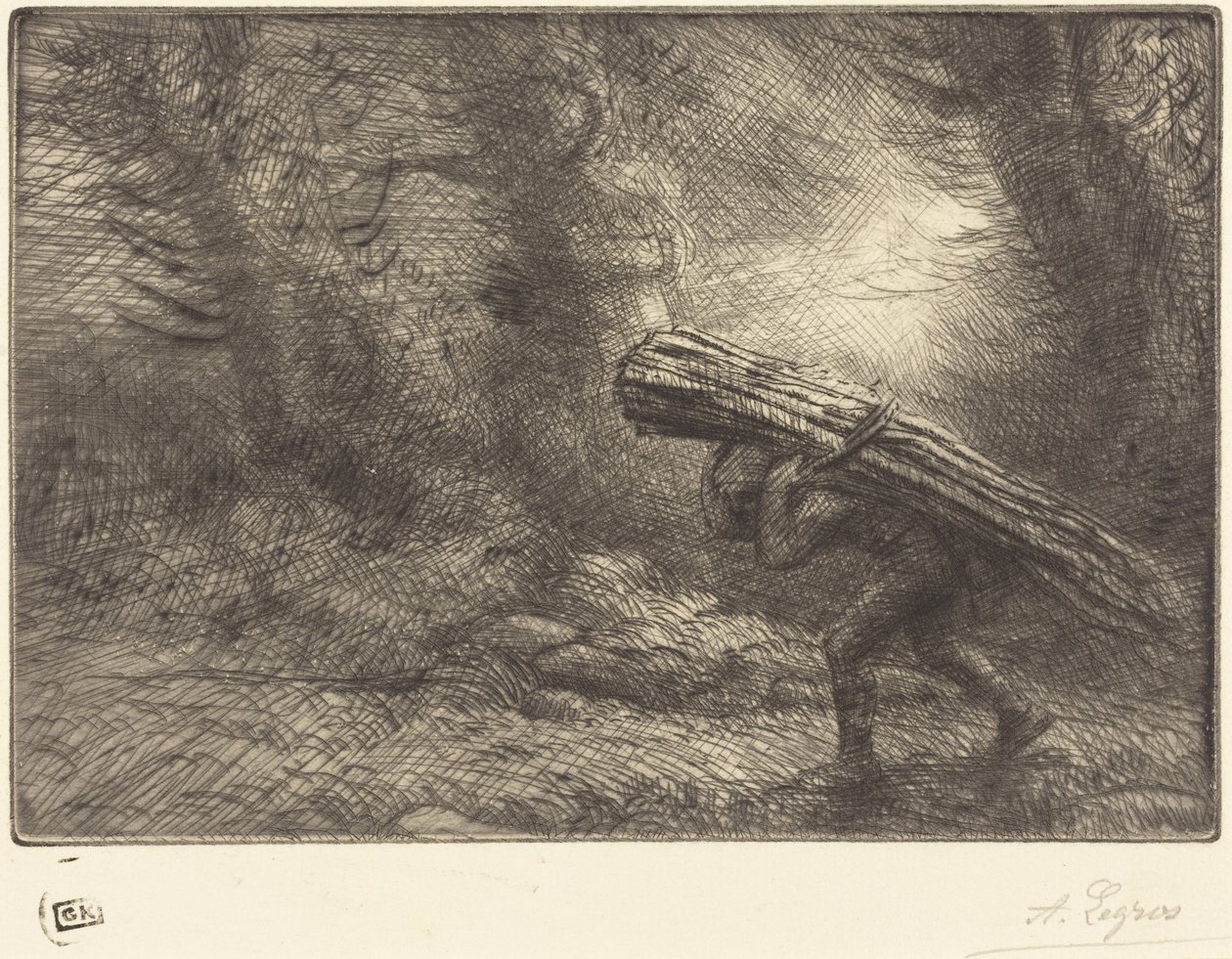 Tilbake til hytta av Alphonse Legros