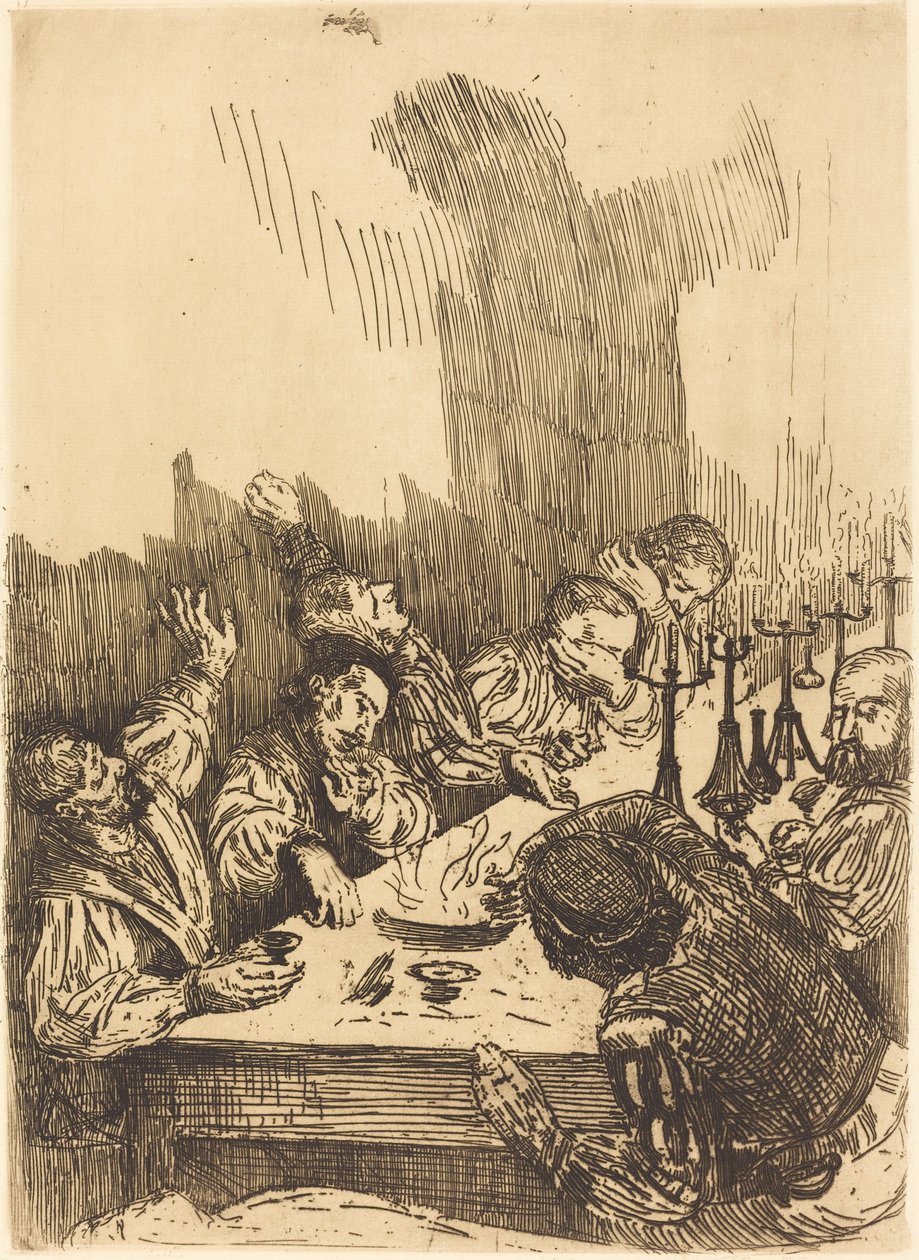 Skygge (Ombre) av Alphonse Legros