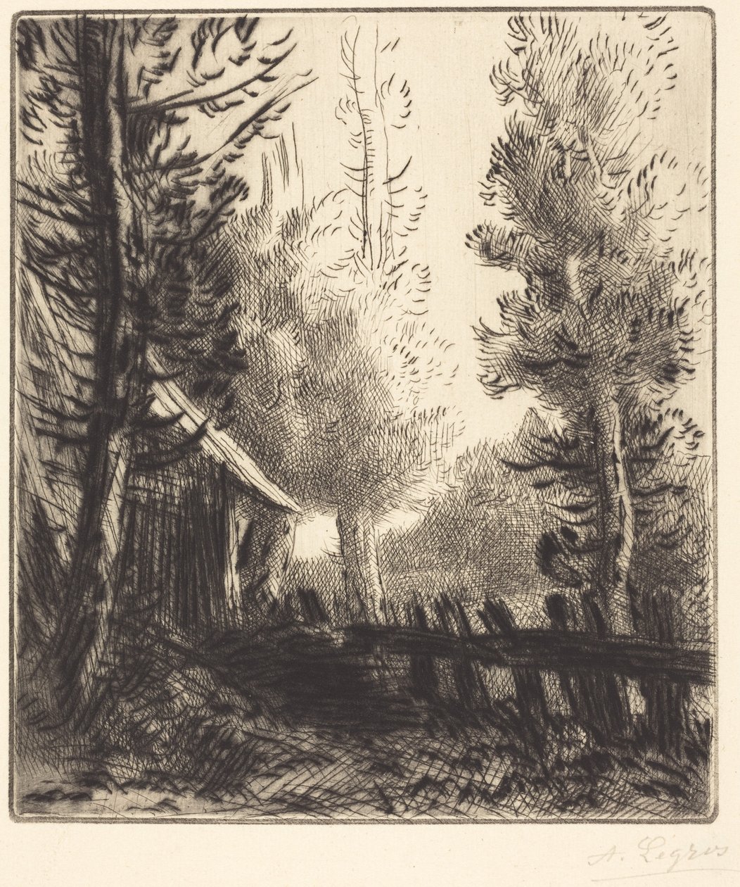 Skur av Alphonse Legros