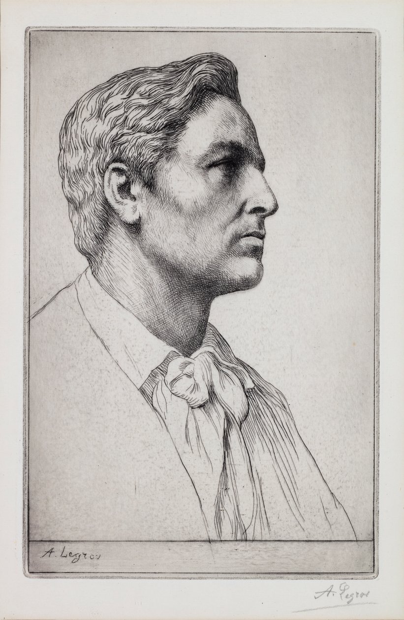 Sir Charles Holroyd (1861-1917) kunstner av Alphonse Legros