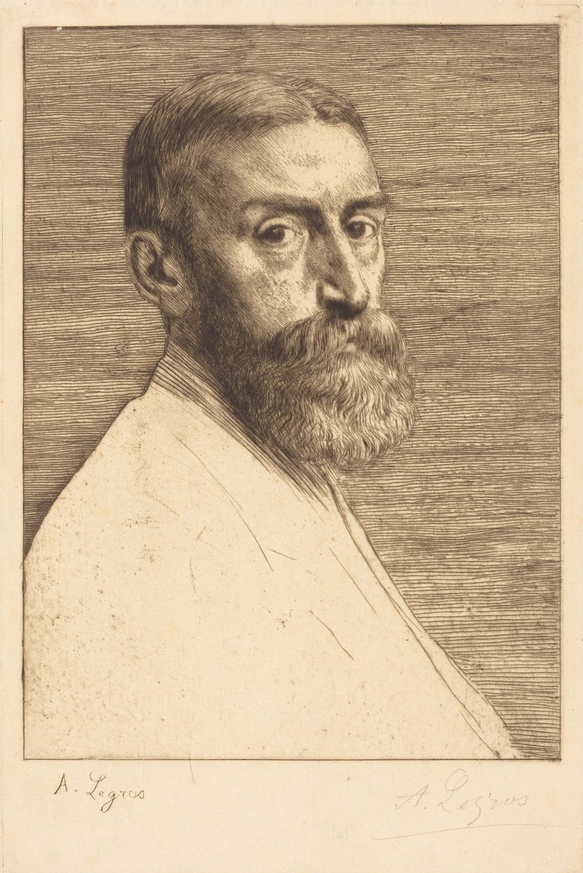 Sir E.J. Poynter, P.R.A. av Alphonse Legros