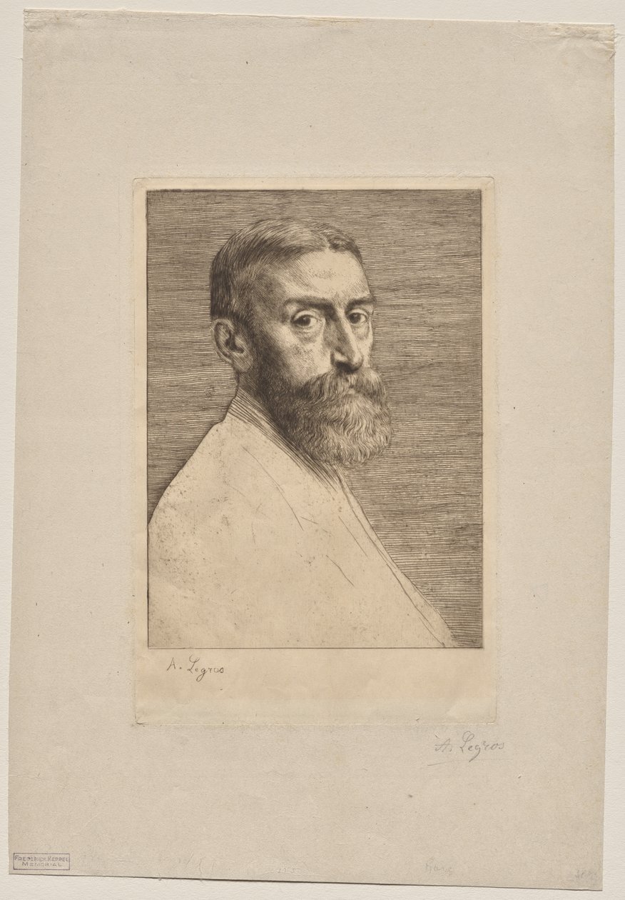 Sir Edward Poynter av Alphonse Legros