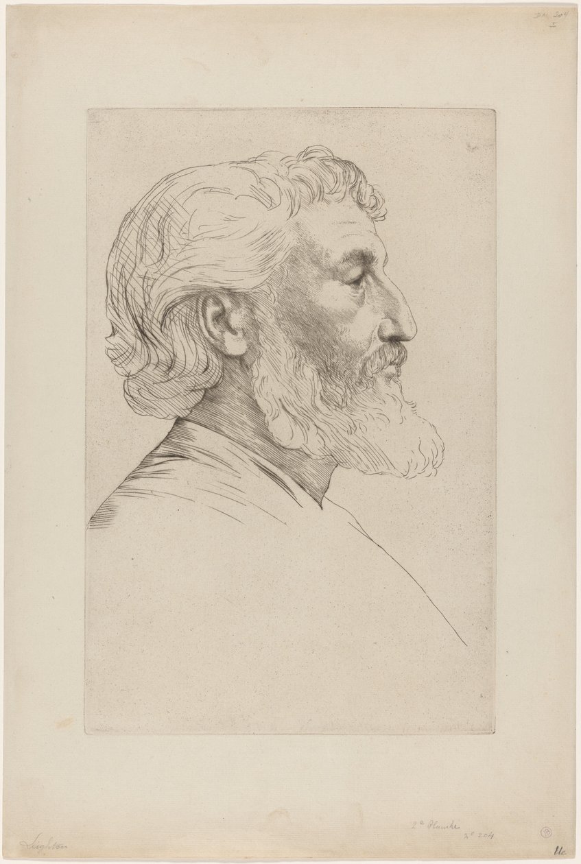 Sir Frederic Leighton av Alphonse Legros