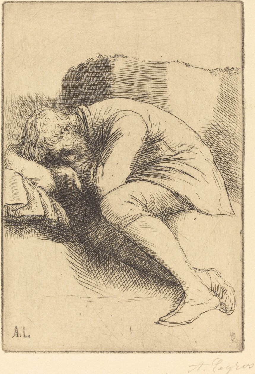 Sovende av Alphonse Legros