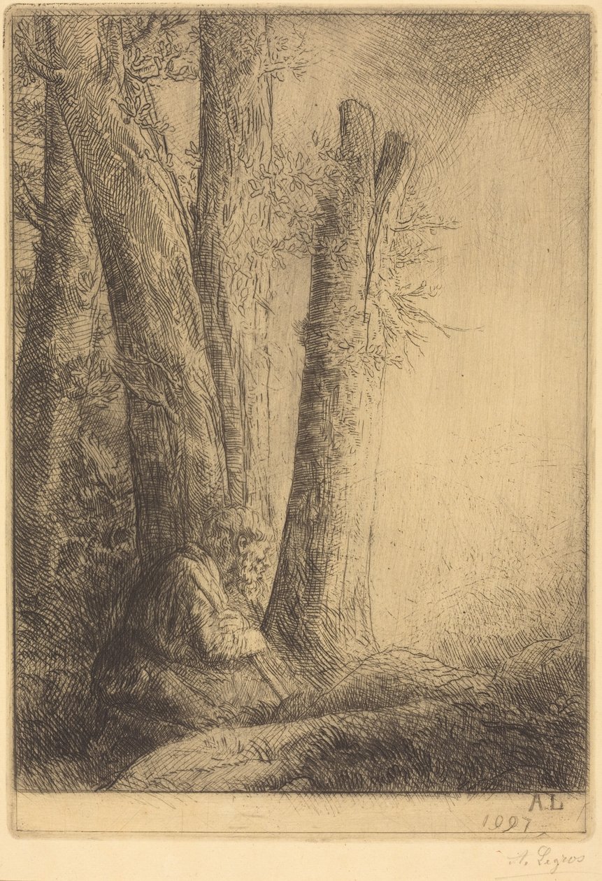 Studie til Den fortapte sønn av Alphonse Legros