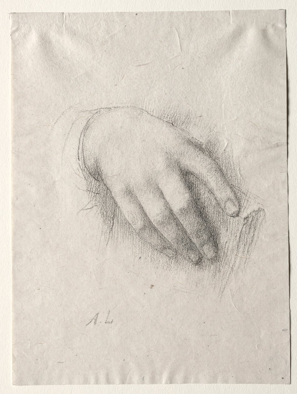 Studie av hender. av Alphonse Legros
