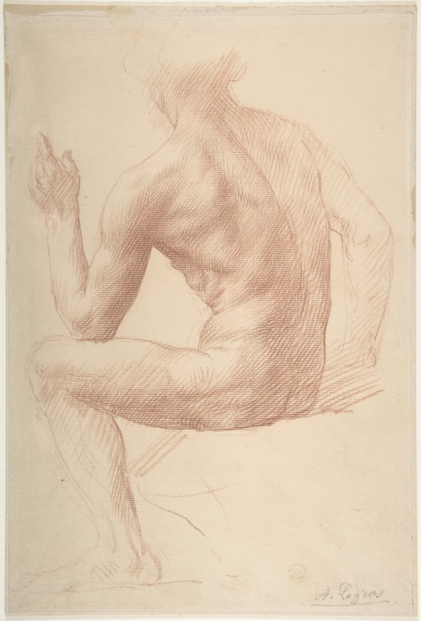 Figurstudie av Alphonse Legros
