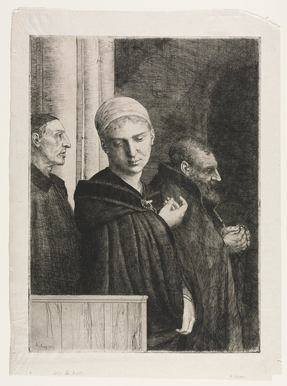 Dåpen. av Alphonse Legros