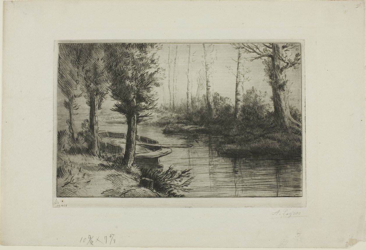 Kanalen: Morgen av Alphonse Legros
