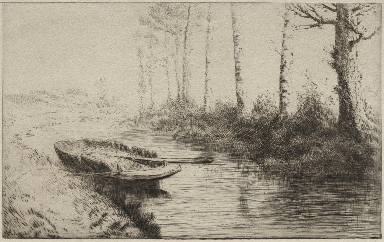Kanalen, morgen. av Alphonse Legros