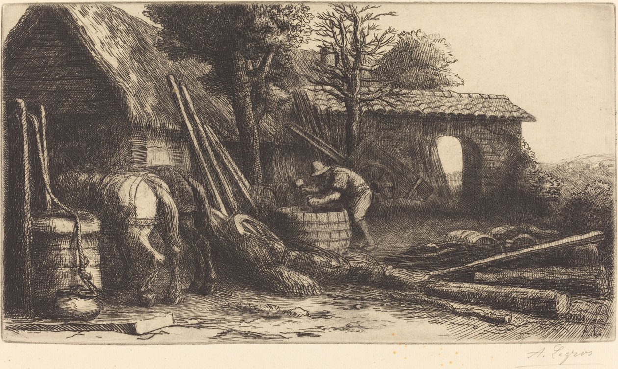 The Cooper The Cooper. av Alphonse Legros