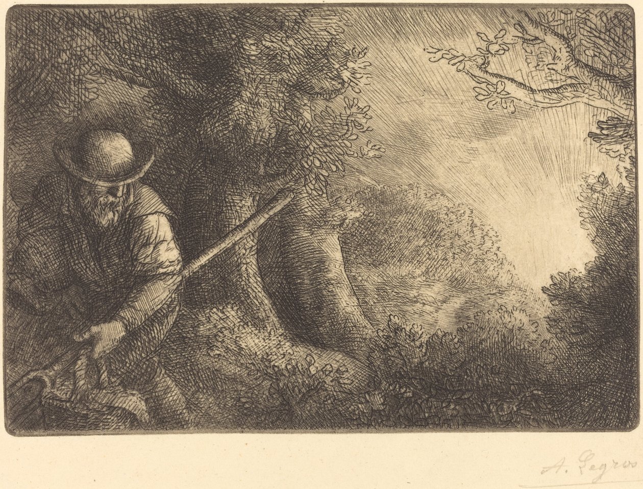 Gartneren av Alphonse Legros
