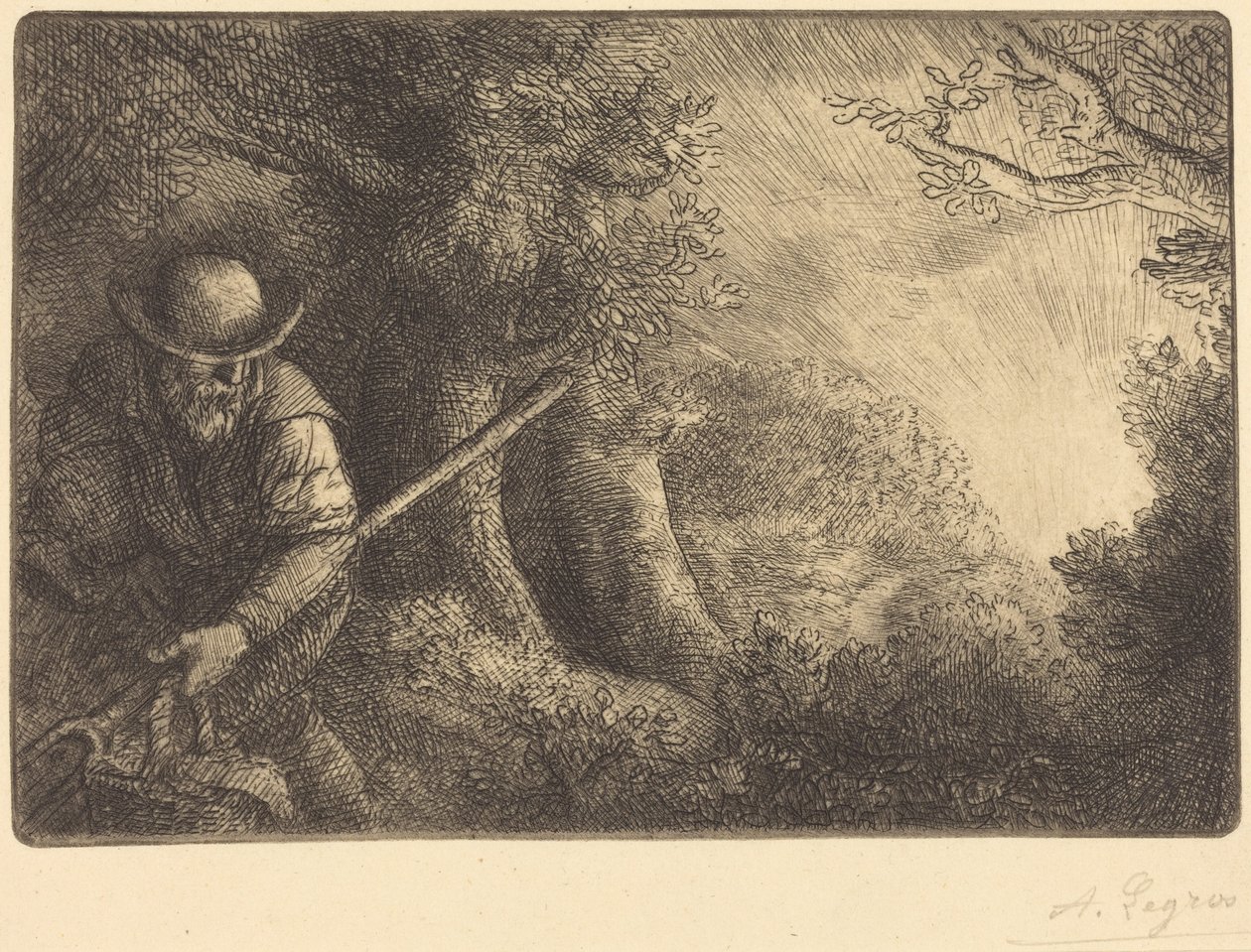 Gartneren av Alphonse Legros