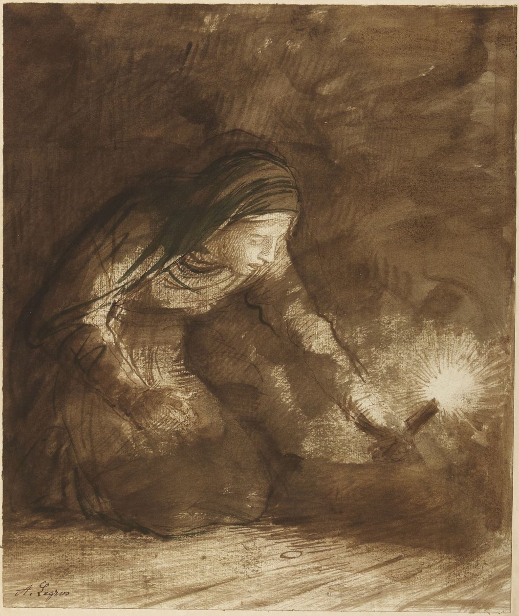 Den tapte sølvmynten av Alphonse Legros