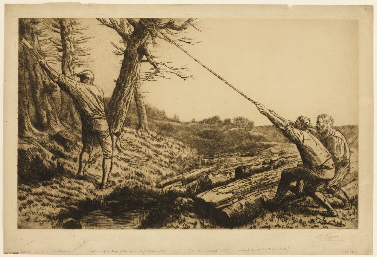 The LumberJacks, andre plate av Alphonse Legros