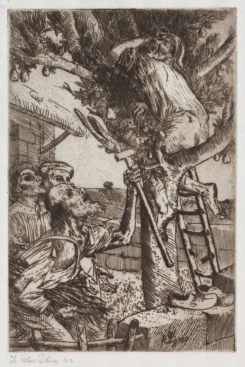 Pæretyven, nr. 1 av Alphonse Legros