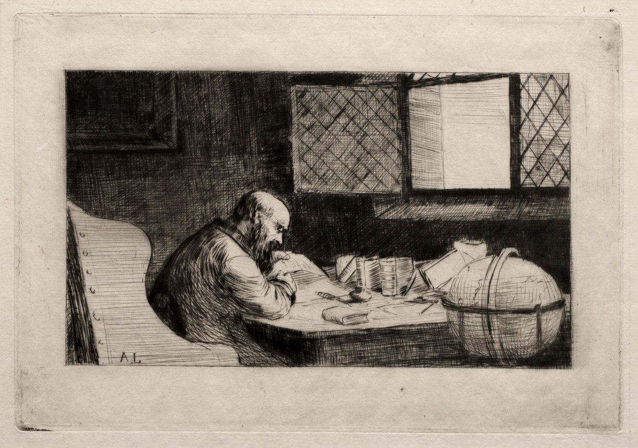 Filosofen. av Alphonse Legros