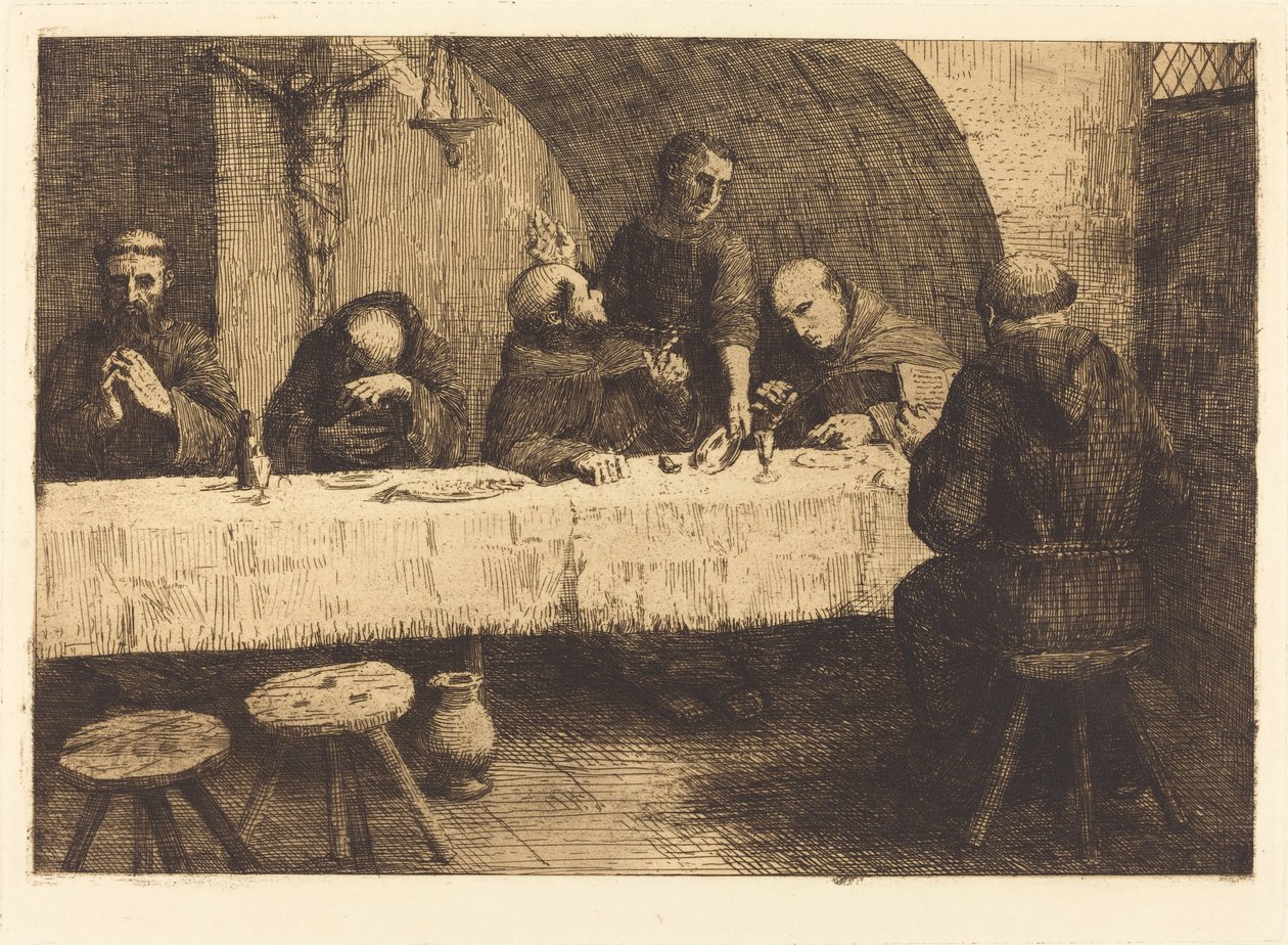 Refektoriet (Le refectoire) av Alphonse Legros