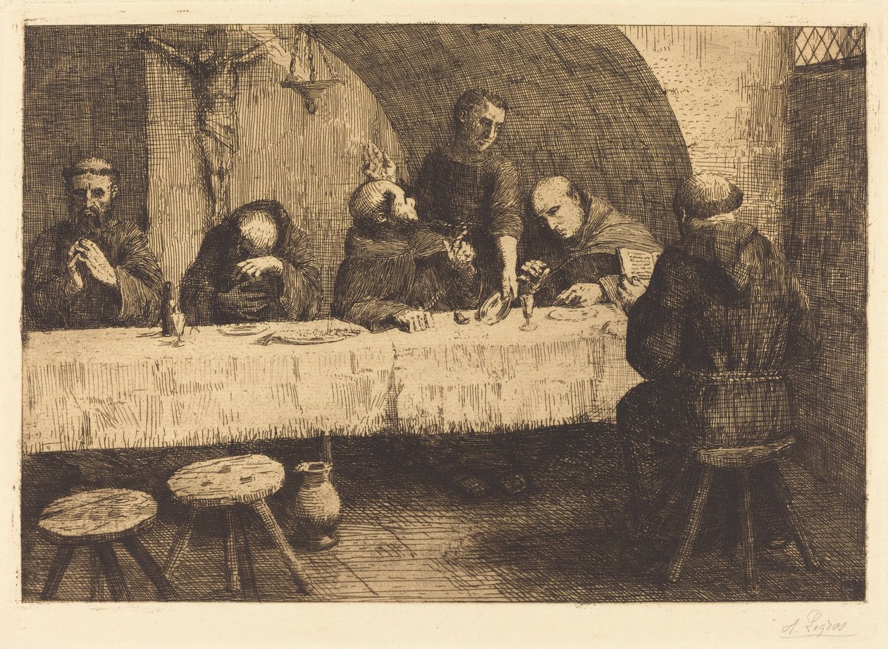 Refektoriet (Le refectoire) av Alphonse Legros