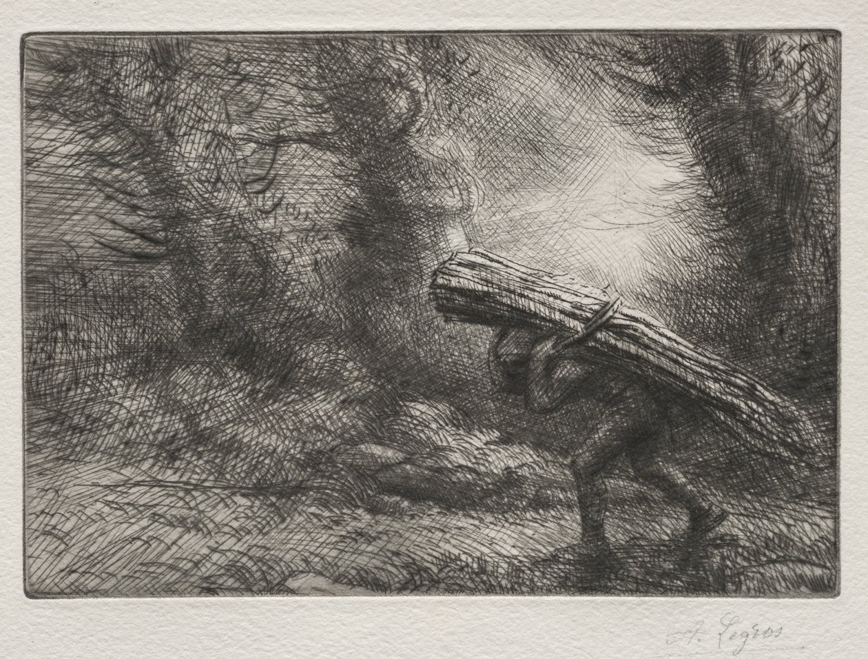 Returen til hytta av Alphonse Legros