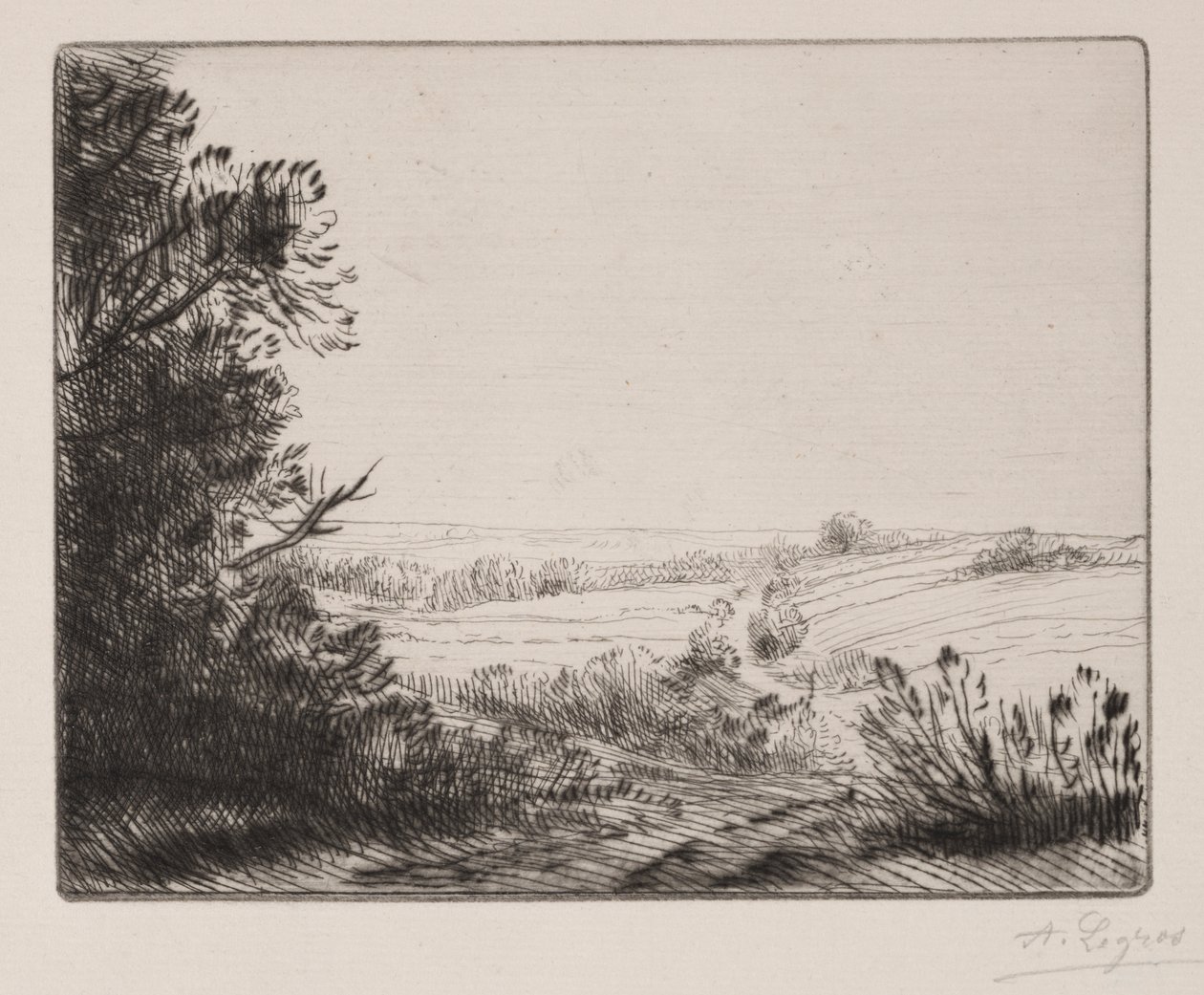 Veien til Horville av Alphonse Legros