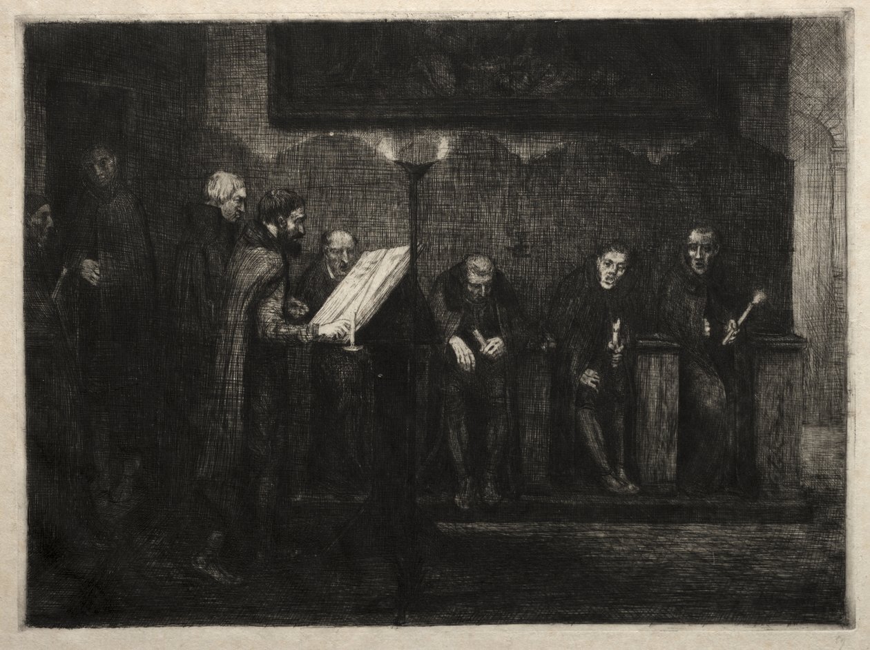 De spanske sangerne av Alphonse Legros