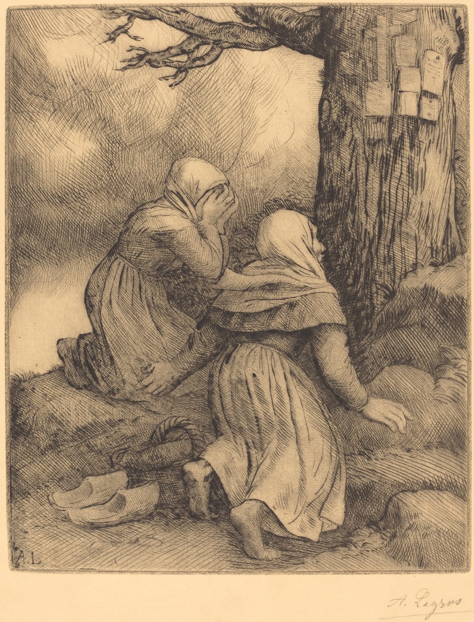 Frelsens tre (L'arbe de salut) av Alphonse Legros