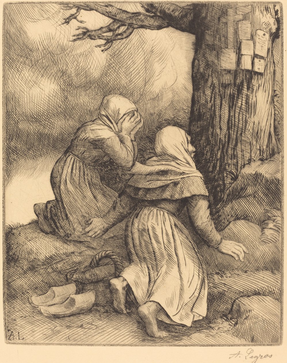 Frelsens tre av Alphonse Legros