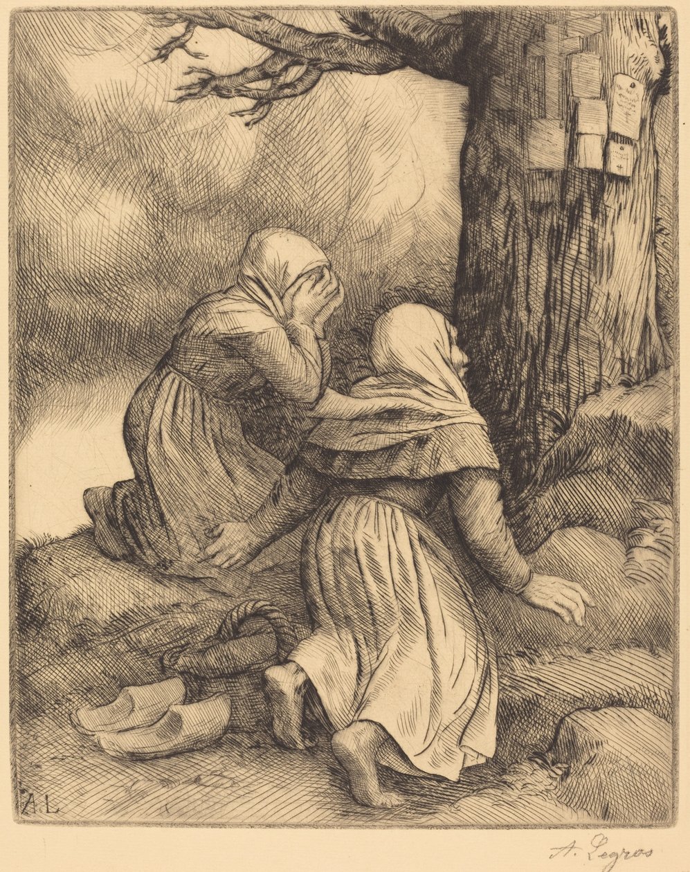 Frelsens tre av Alphonse Legros
