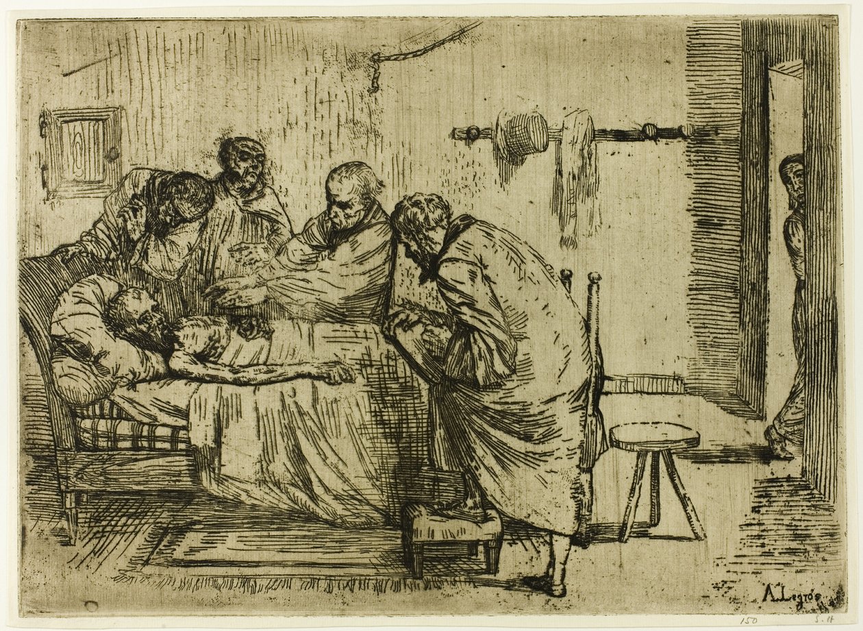 Sannheten i saken om Mr. Waldemar av Alphonse Legros
