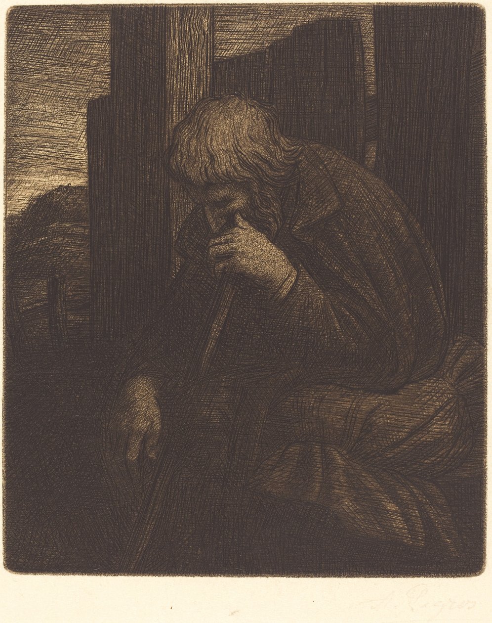 Tenker (tenkeren) av Alphonse Legros