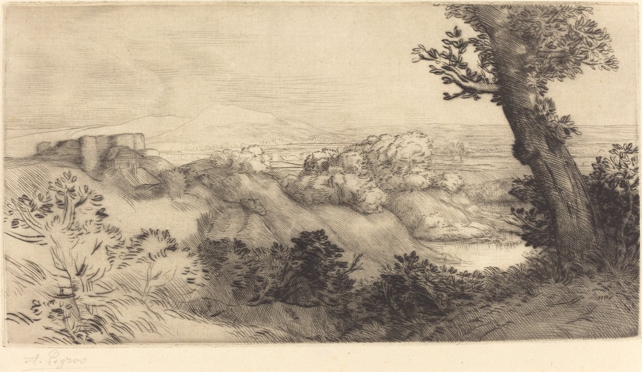 Toppen av bakken av Alphonse Legros