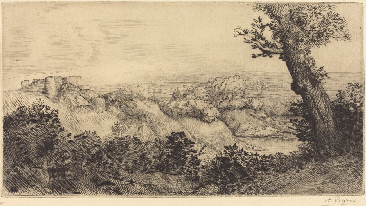 Toppen av bakken Toppen av bakken. av Alphonse Legros