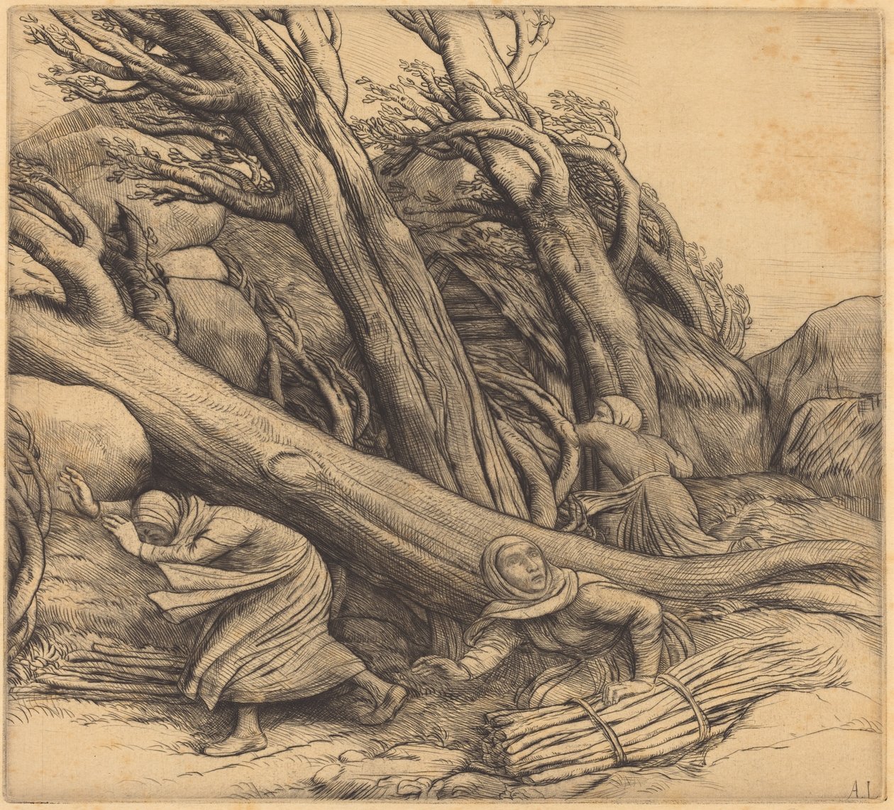 Tornado (Tyfonen) av Alphonse Legros