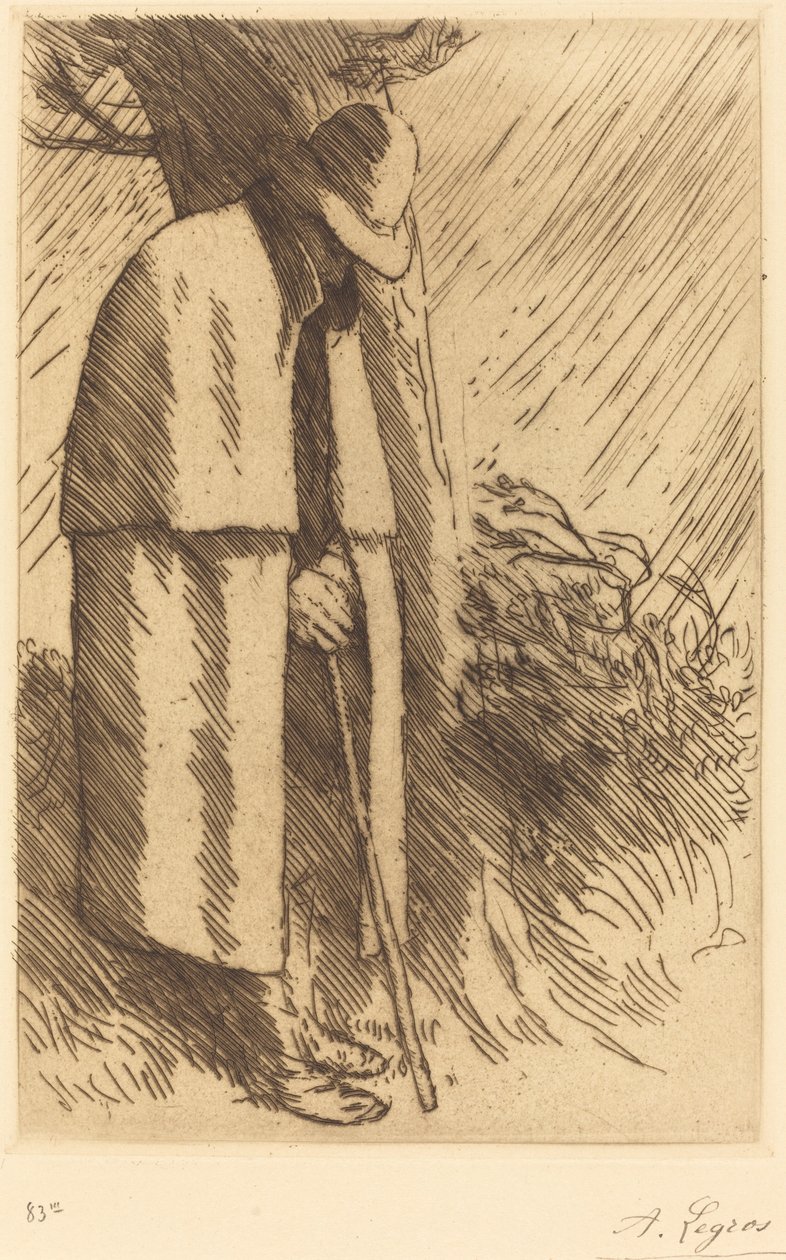 Reisende tar ly av Alphonse Legros