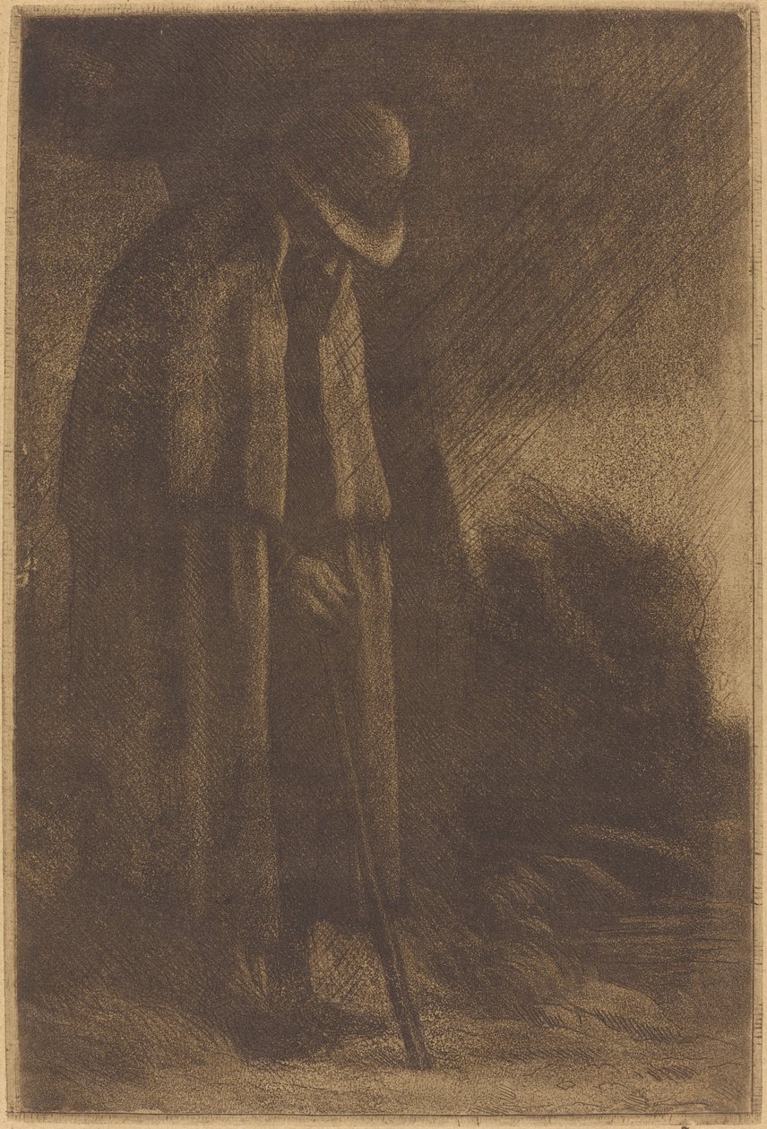 Reisende tar ly av Alphonse Legros