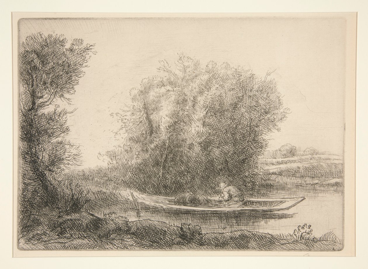 Et hjørne av elven av Alphonse Legros
