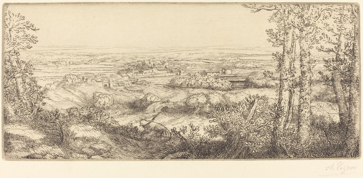 Valley i Burgund av Alphonse Legros