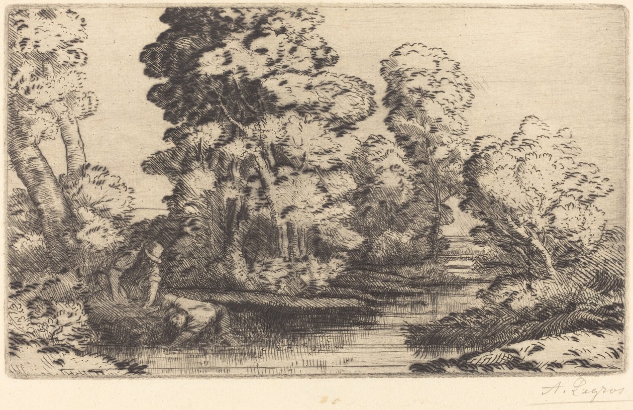 Valley i Burgund av Alphonse Legros